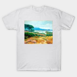 Scenic View Across Dunes, Carmel, California, Guy Rose 1918 T-Shirt